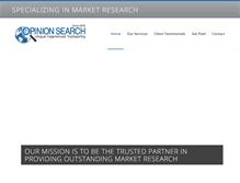Tablet Screenshot of opinionsearchusa.com